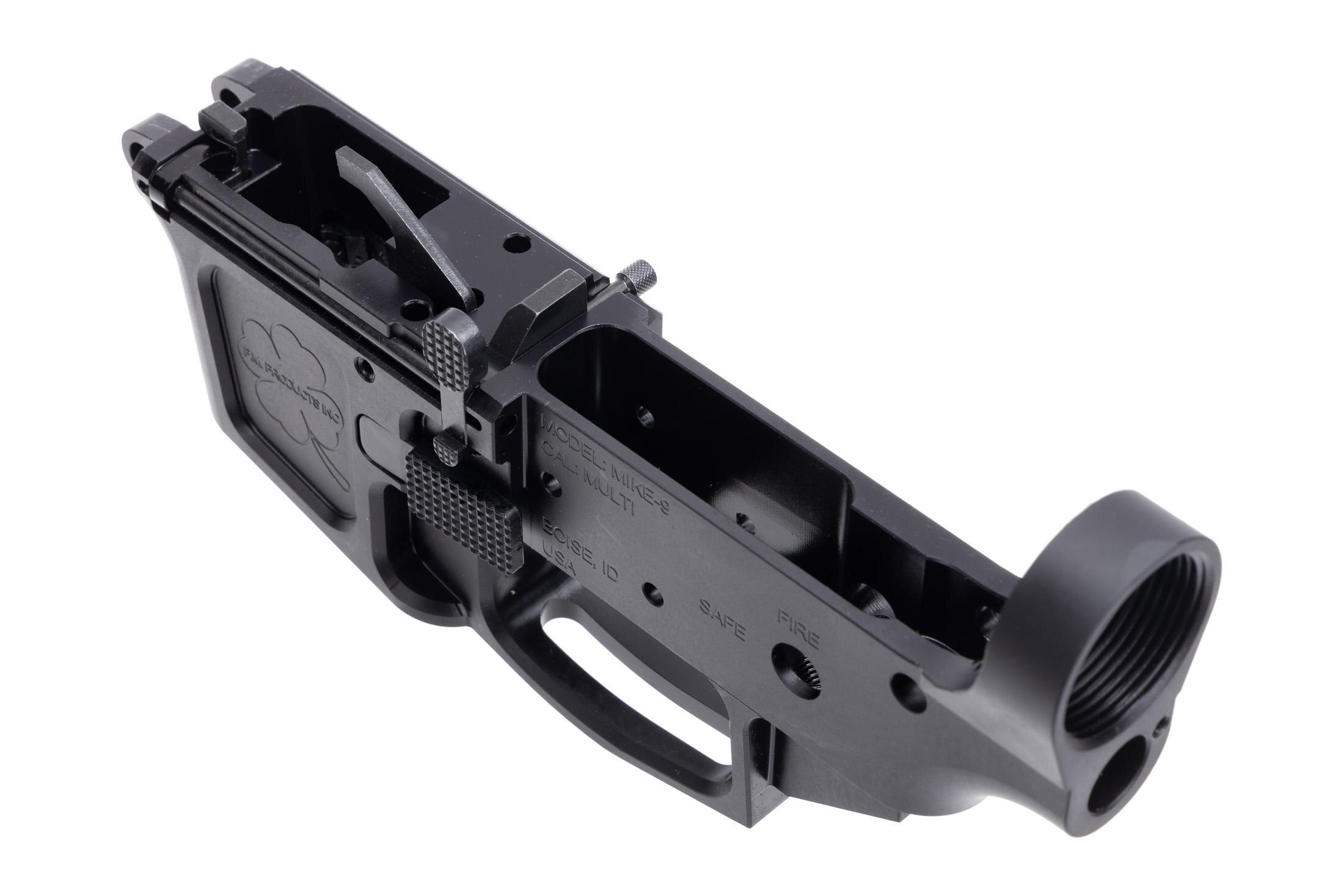 Foxtrot Mike Products Foxtrot Mike Products MIKE-9 AR9 Stripped Ambidextrous Billet Lower Receiver - view 4
